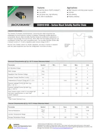 CD2010-B160 Datasheet Cover