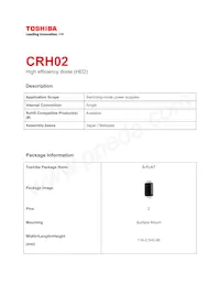 CRH02(TE85L Datasheet Copertura