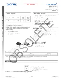 DSR6V600P5-13 Datasheet Cover