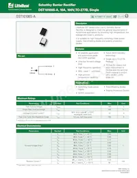 DST10100S-A Datasheet Cover