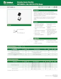 DST1050S-A Datasheet Copertura