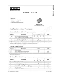 EGF1C Datasheet Pagina 2