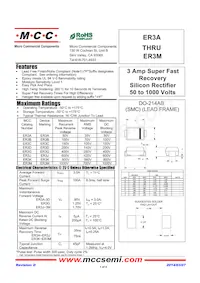 ER3M-TP Datasheet Cover