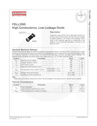FDLL3595 Datasheet Page 2