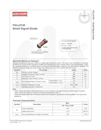 FDLL4150 Datasheet Page 2