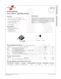 FFD10UP20S Datasheet Page 2