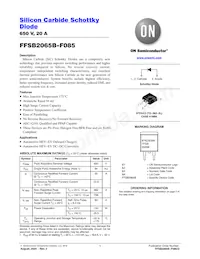 FFSB2065B-F085 Datasheet Copertura
