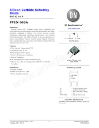 FFSD1065A Datasheet Cover