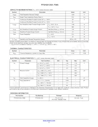 FFSH20120A-F085 Datasheet Page 2