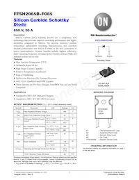 FFSH2065B-F085 Datasheet Cover