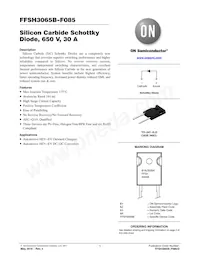 FFSH3065B-F085 Datasheet Cover