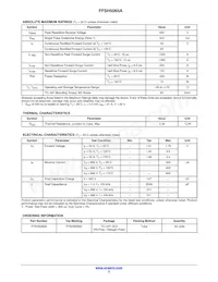 FFSH5065A Datasheet Page 2