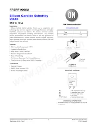 FFSPF1065A Datasheet Cover