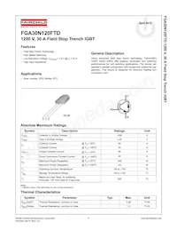 FGA30N120FTDTU Datenblatt Seite 2