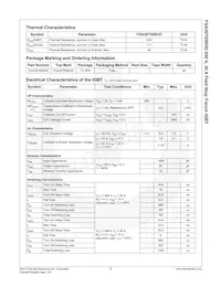 FGA30T65SHD Datasheet Pagina 3