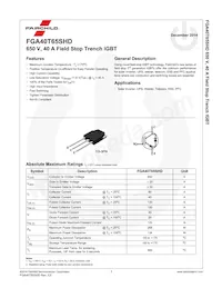 FGA40T65SHD Datasheet Page 2