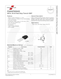 FGA50T65SHD Datasheet Page 2