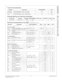 FGA6540WDF Datasheet Page 3