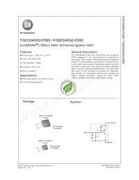 FGB3245G2-F085 Datasheet Cover
