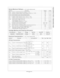 FGB3245G2-F085 Datasheet Page 2