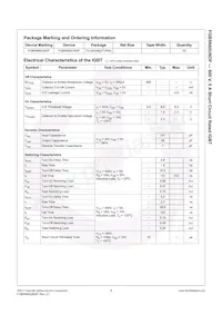 FGB5N60UNDF Datasheet Page 3