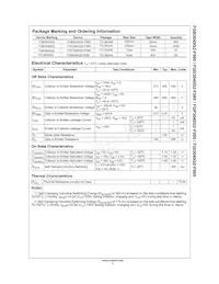 FGD3040G2 Datasheet Page 2