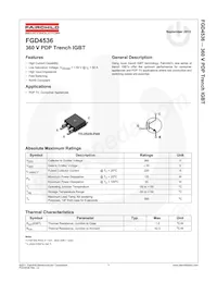 FGD4536TM Datasheet Cover