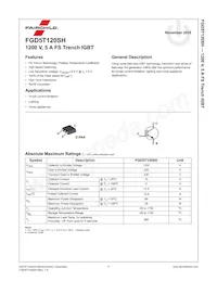 FGD5T120SH Datasheet Page 2