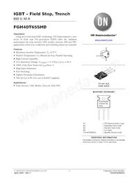 FGH40T65SHD-F155 Datenblatt Cover