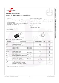 FGH40T65SHDF-F155 Datenblatt Seite 2