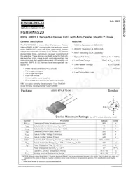 FGH50N6S2D Datasheet Page 2