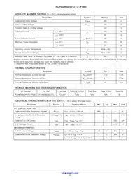 FGH60N60SFDTU-F085 Datasheet Page 2