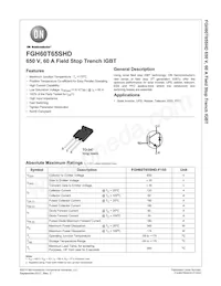 FGH60T65SHD-F155 Datenblatt Cover