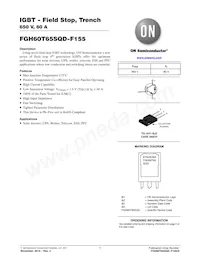 FGH60T65SQD-F155 Datenblatt Cover