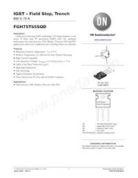 FGH75T65SQD-F155 Datasheet Cover