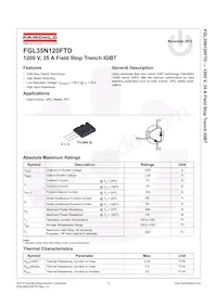 FGL35N120FTDTU Datasheet Page 2