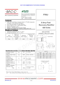 FR8J-TP Datasheet Copertura