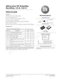 FSV12120V Datasheet Cover