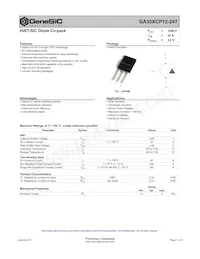 GA35XCP12-247 Datasheet Cover