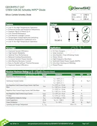 GB10MPS17-247 Datasheet Cover