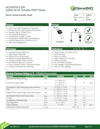 GC05MPS12-220 Datasheet Cover