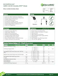 GC15MPS12-247 Datasheet Cover