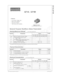 GF1M Datasheet Pagina 2