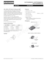 HGT1S20N60C3S9A Datasheet Page 2
