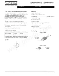 HGTD1N120BNS9A Datasheet Page 2