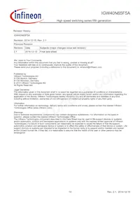 IGW40N65F5AXKSA1 Datasheet Page 14