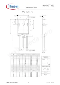 IHW40T120FKSA1 Datasheet Page 12