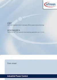IKD03N60RFAATMA1 Datasheet Cover