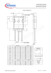 IKW03N120H2FKSA1 Datasheet Page 13