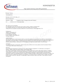 IKW40N65F5AXKSA1 Datasheet Page 16